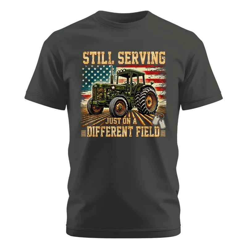 Image of Veteran Farmer Still Serving 7 - Unisex Cotton Crew Tee