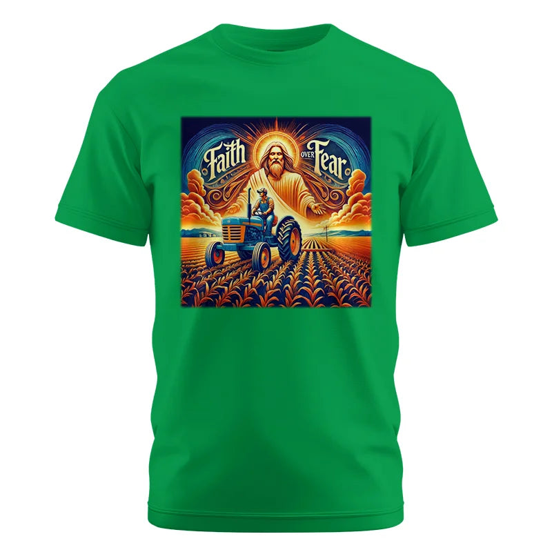 Image of Faith Over Fear 1 - Unisex Cotton Crew Tee