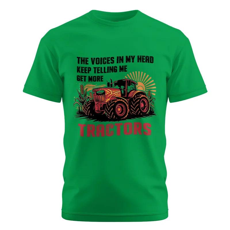 Image of Get More Tractors 10 - Unisex Cotton Crew Tee