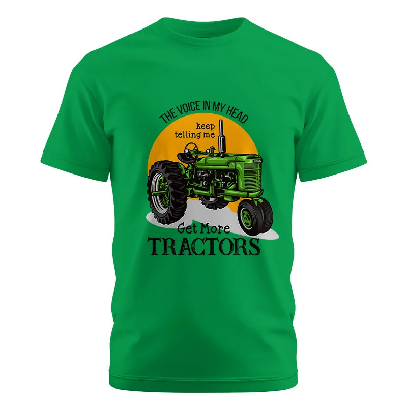 Image of Get More Tractors 11 - Unisex Cotton Crew Tee