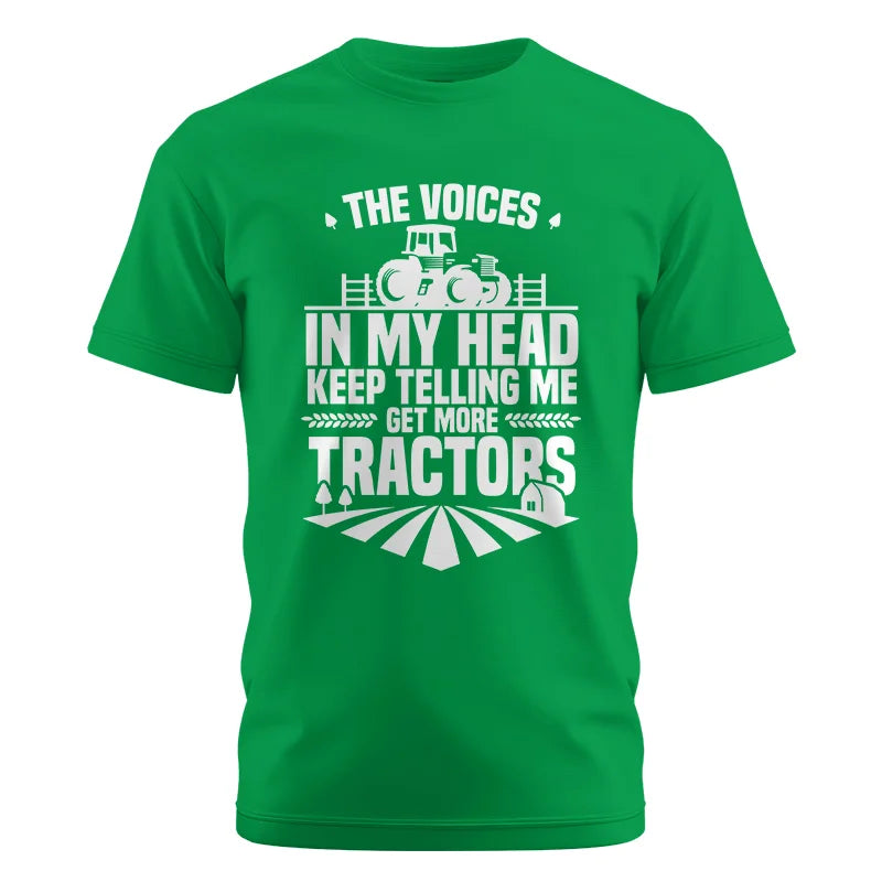 Image of Get More Tractors 16 - Unisex Cotton Crew Tee