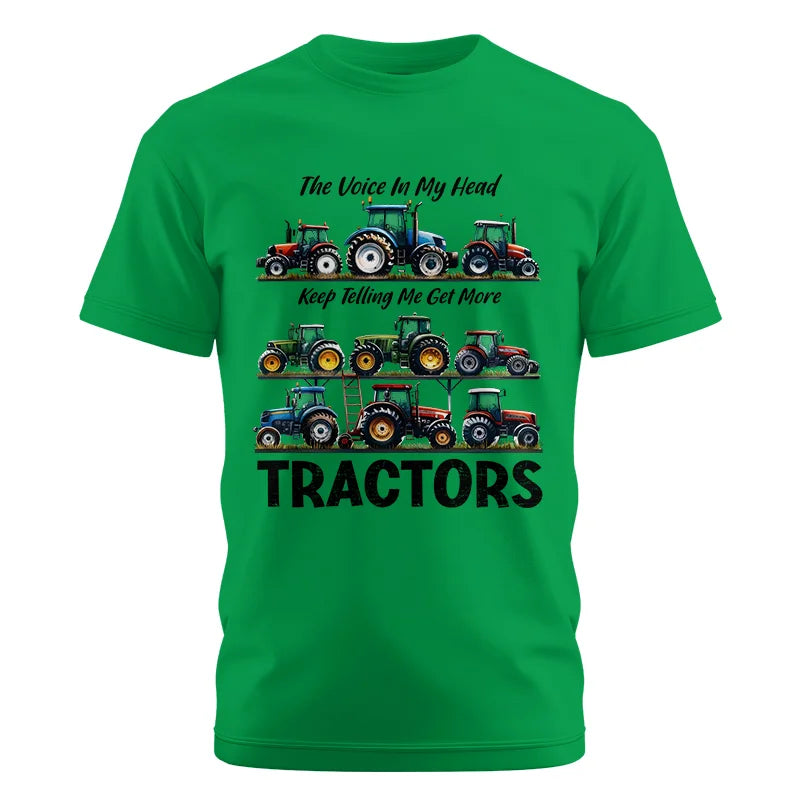 Image of Get More Tractors 4 - Unisex Cotton Crew Tee