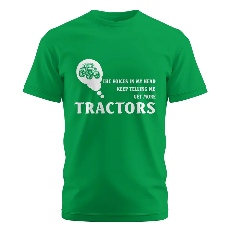 Image of Get More Tractors 5 - Unisex Cotton Crew Tee