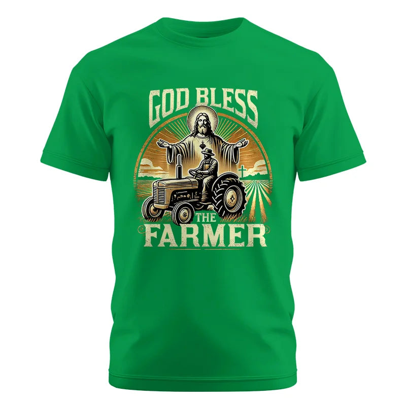 Image of God Bless The Farmer 1 - Unisex Cotton Crew Tee