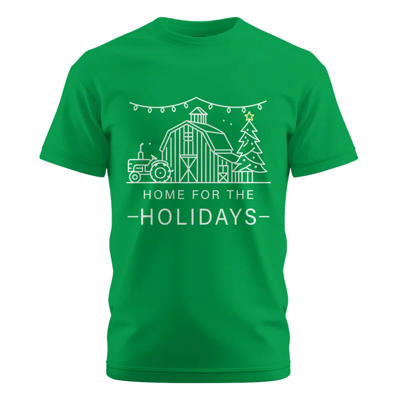 Image of Home For The Holidays - Unisex Cotton Crew Tee