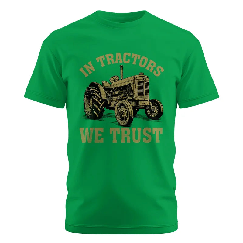 Image of In Tractors We Trust - Unisex Cotton Crew Tee