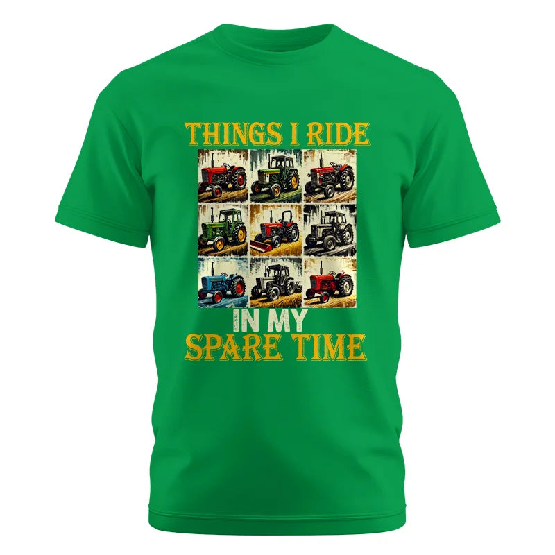 Things I Ride In My Spare Time 2 - Unisex Cotton Crew Tee