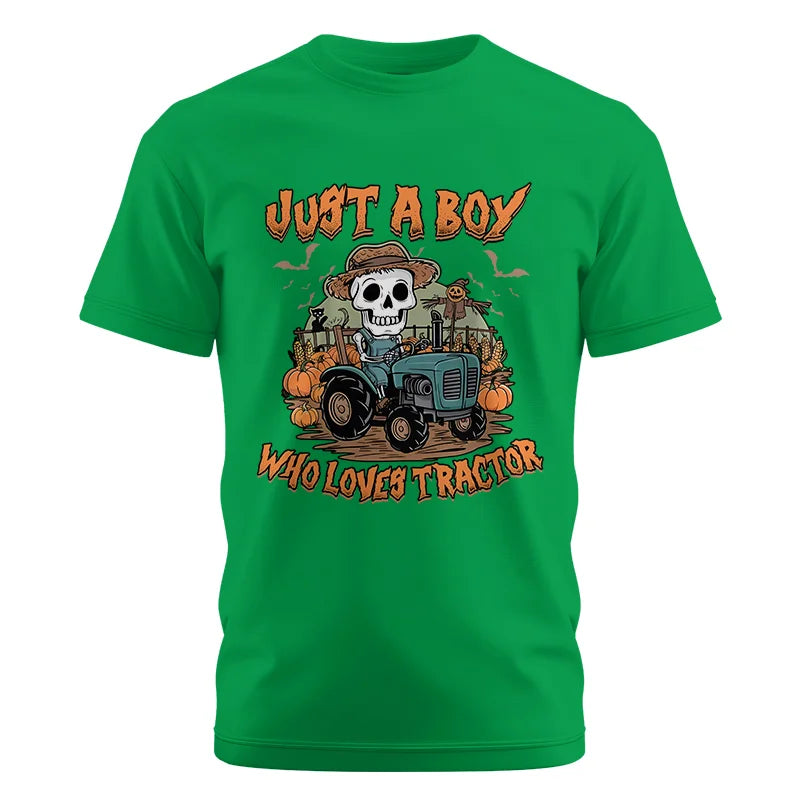 Image of Tractors Halloween Themed - Unisex Cotton Crew Tee