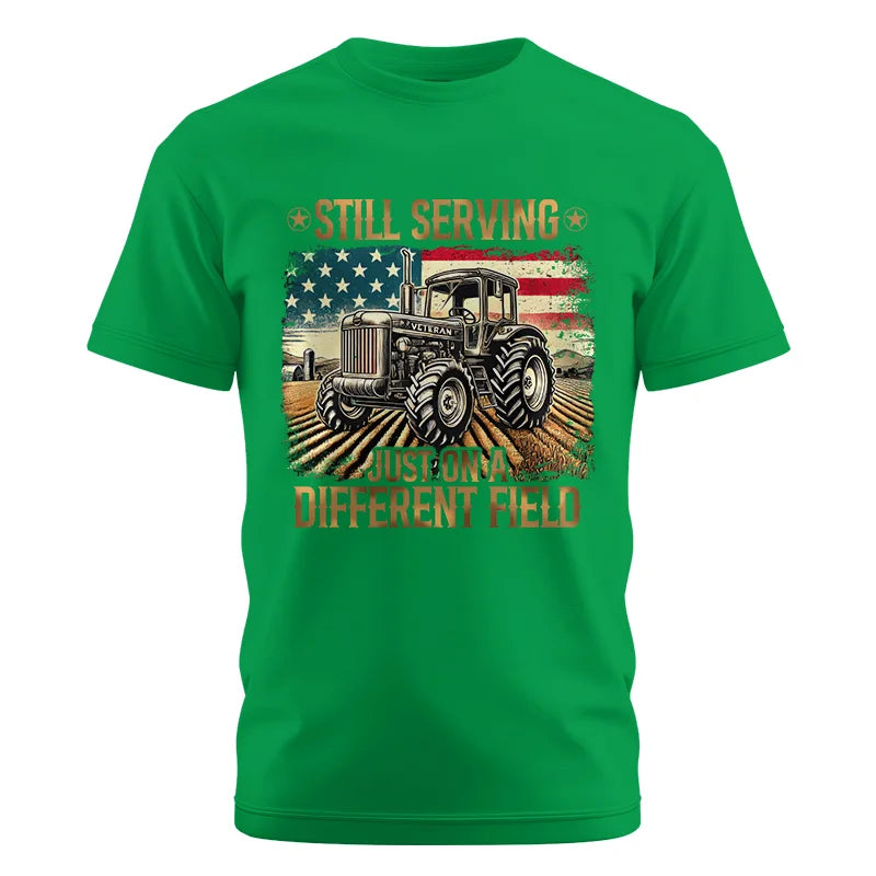 Veteran Farmer Still Serving 2 - Unisex Cotton Crew Tee