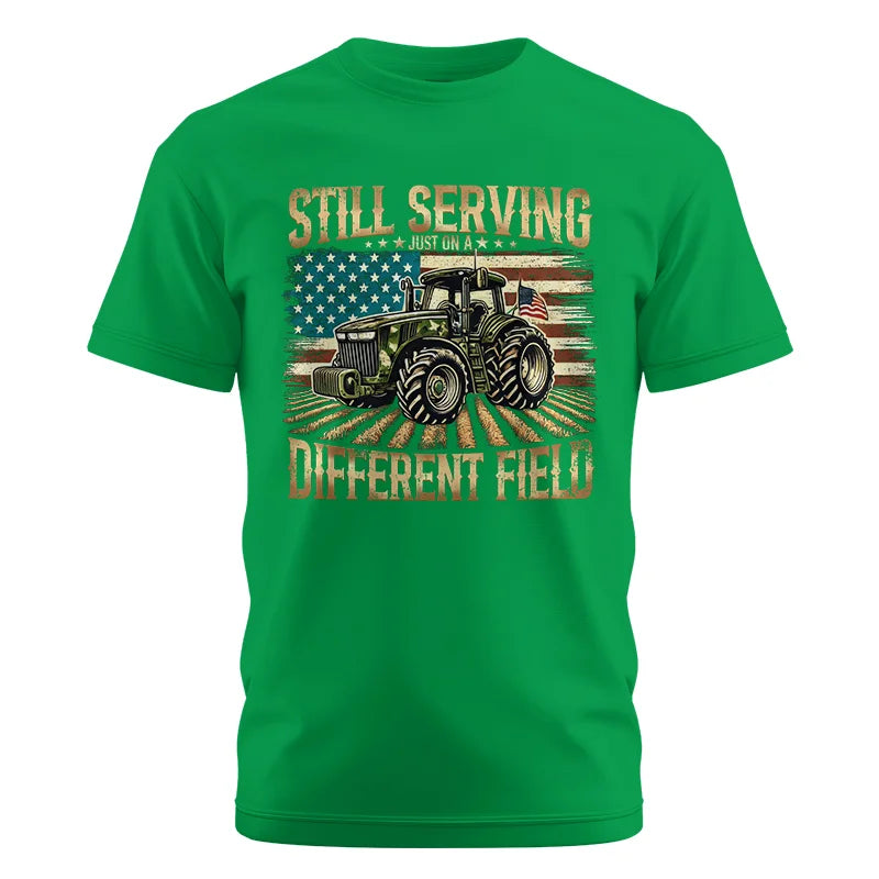 Veteran Farmer Still Serving 5 - Unisex Cotton Crew Tee