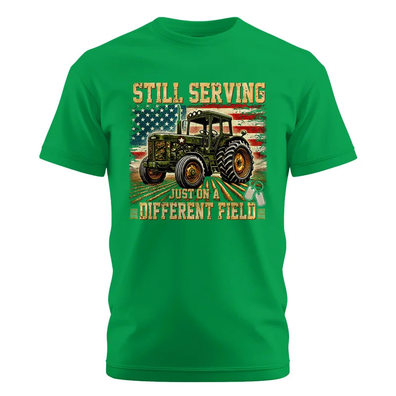 Image of Veteran Farmer Still Serving 7 - Unisex Cotton Crew Tee