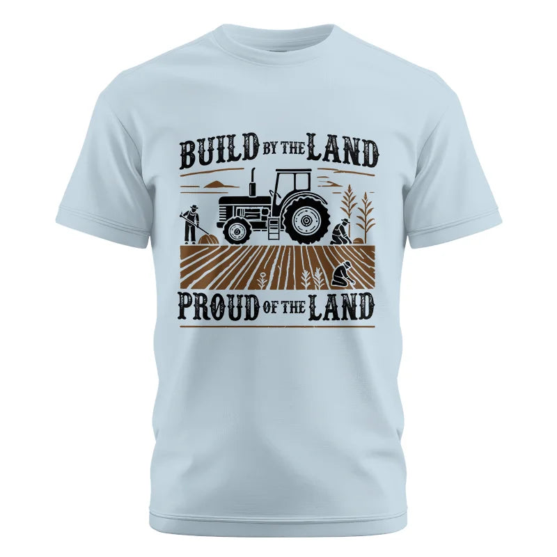 Image of Built By The Land_Proud Of The Land - Unisex Cotton Crew Tee