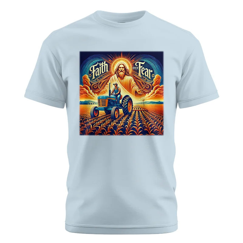 Image of Faith Over Fear 1 - Unisex Cotton Crew Tee