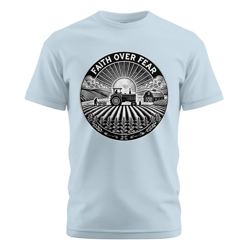 Image of Faith Over Fear - Unisex Cotton Crew Tee