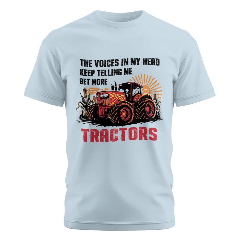 Image of Get More Tractors 10 - Unisex Cotton Crew Tee