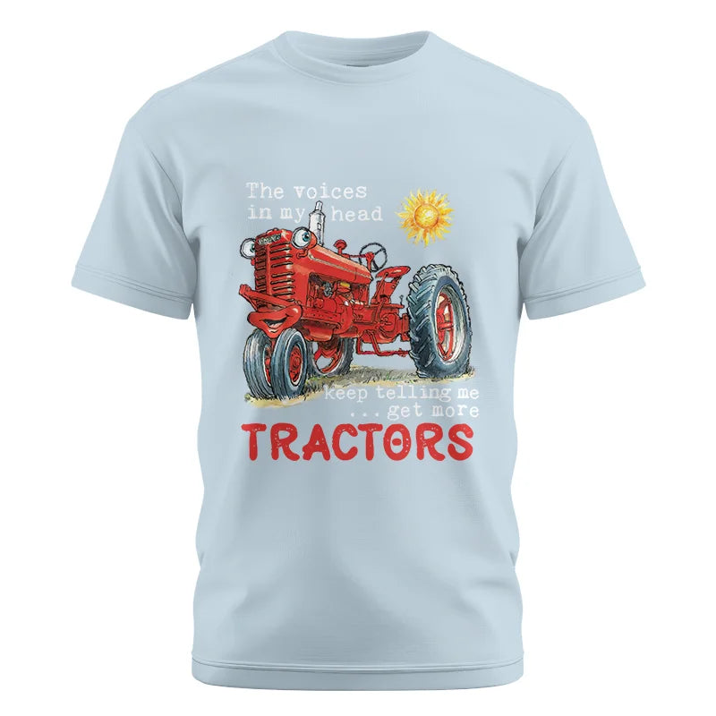 Image of Get More Tractors 6 - Unisex Cotton Crew Tee