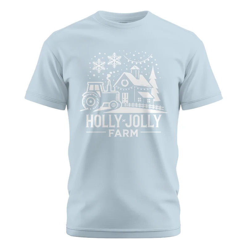 Holly Jolly 3 - Unisex Cotton Crew Tee