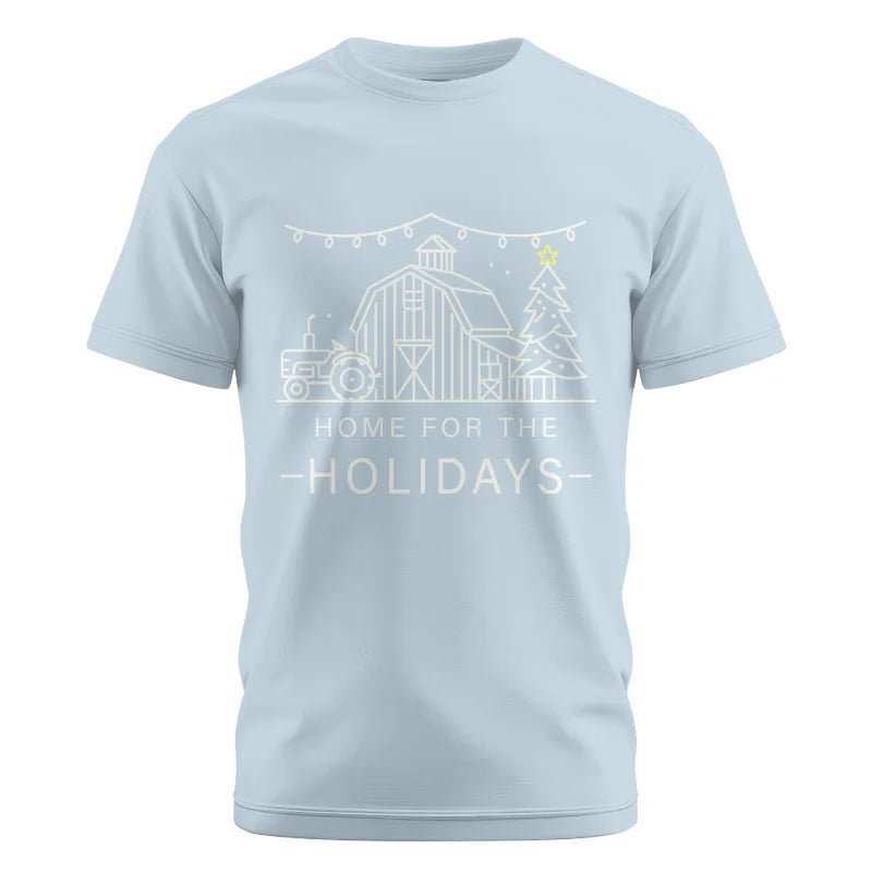 Home For The Holidays - Unisex Cotton Crew Tee