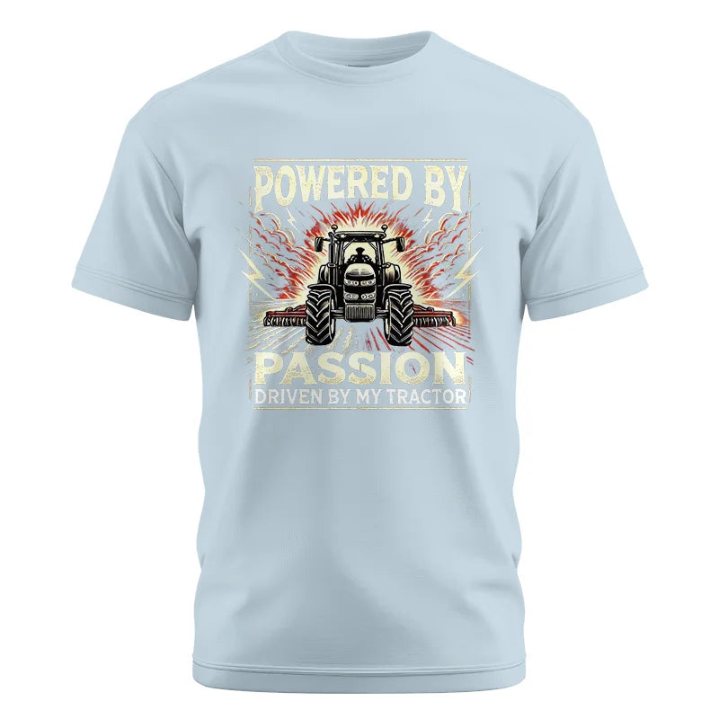 Powered By Passion Driven By My Tractor 4 - Unisex Cotton Crew Tee