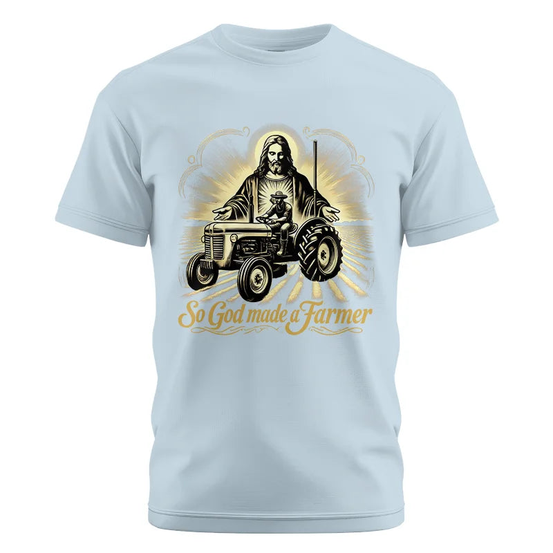 So God Made A Farmer 2 - Unisex Cotton Crew Tee