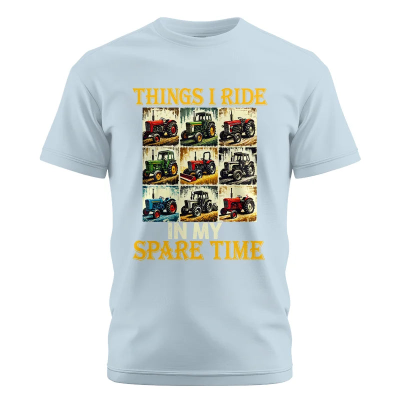 Things I Ride In My Spare Time 2 - Unisex Cotton Crew Tee