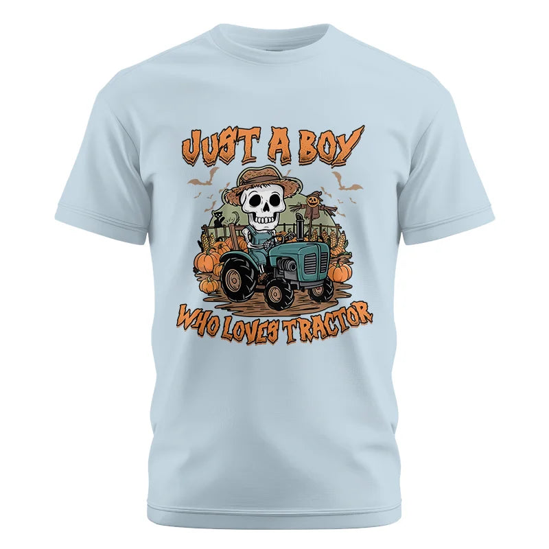 Tractors Halloween Themed - Unisex Cotton Crew Tee