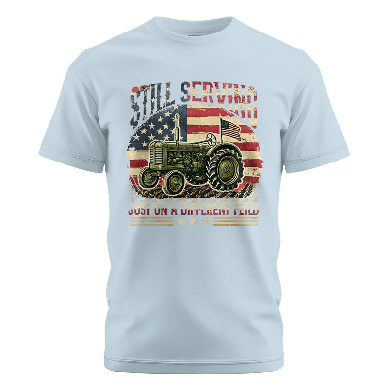 Veteran Farmer Still Serving 10 - Unisex Cotton Crew Tee