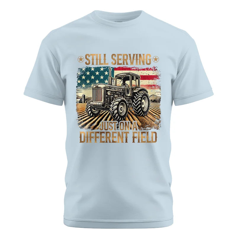 Veteran Farmer Still Serving 2 - Unisex Cotton Crew Tee