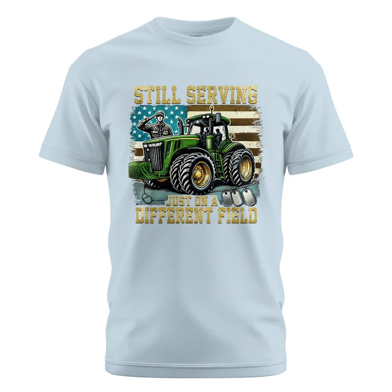 Veteran Farmer Still Serving 3 - Unisex Cotton Crew Tee