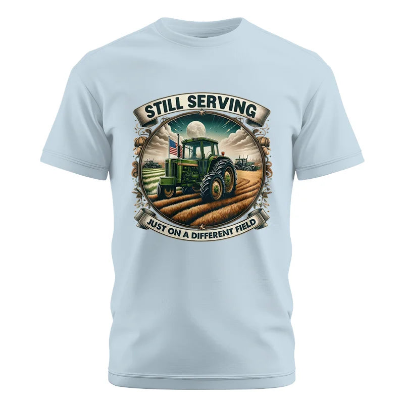 Veteran Farmer Still Serving 4 - Unisex Cotton Crew Tee