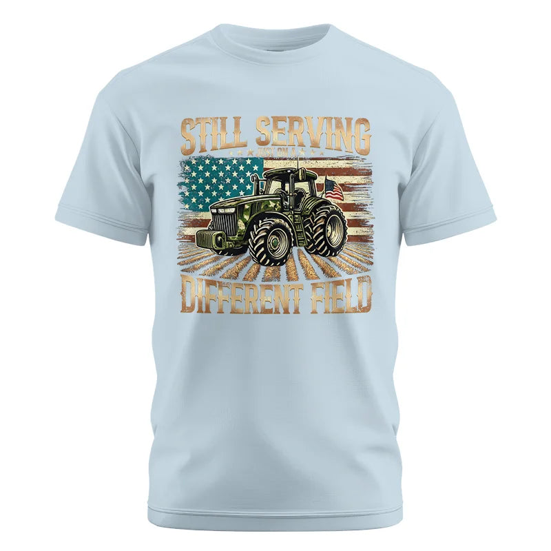 Veteran Farmer Still Serving 5 - Unisex Cotton Crew Tee