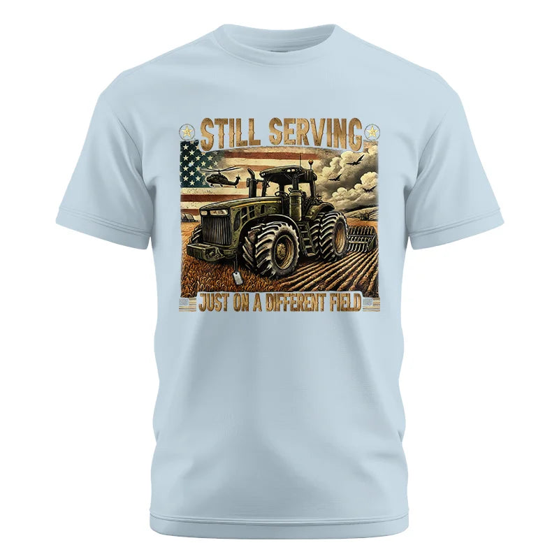 Veteran Farmer Still Serving 6 - Unisex Cotton Crew Tee