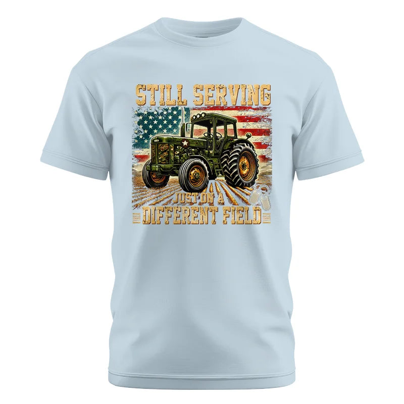 Veteran Farmer Still Serving 7 - Unisex Cotton Crew Tee