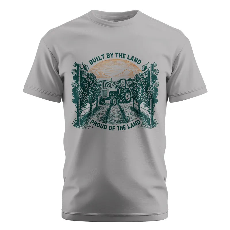 Image of Built By Land_Proud Land Grape Garden 2 - Unisex Cotton Crew Tee