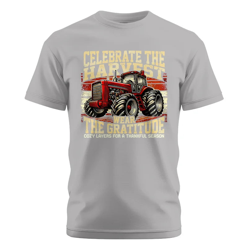 Celebrate the Harvest Wear the Gratitude - Unisex Cotton Crew Tee