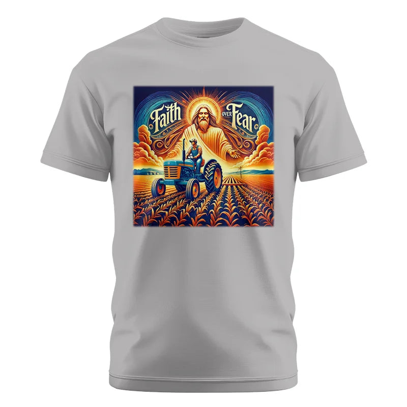 Image of Faith Over Fear 1 - Unisex Cotton Crew Tee