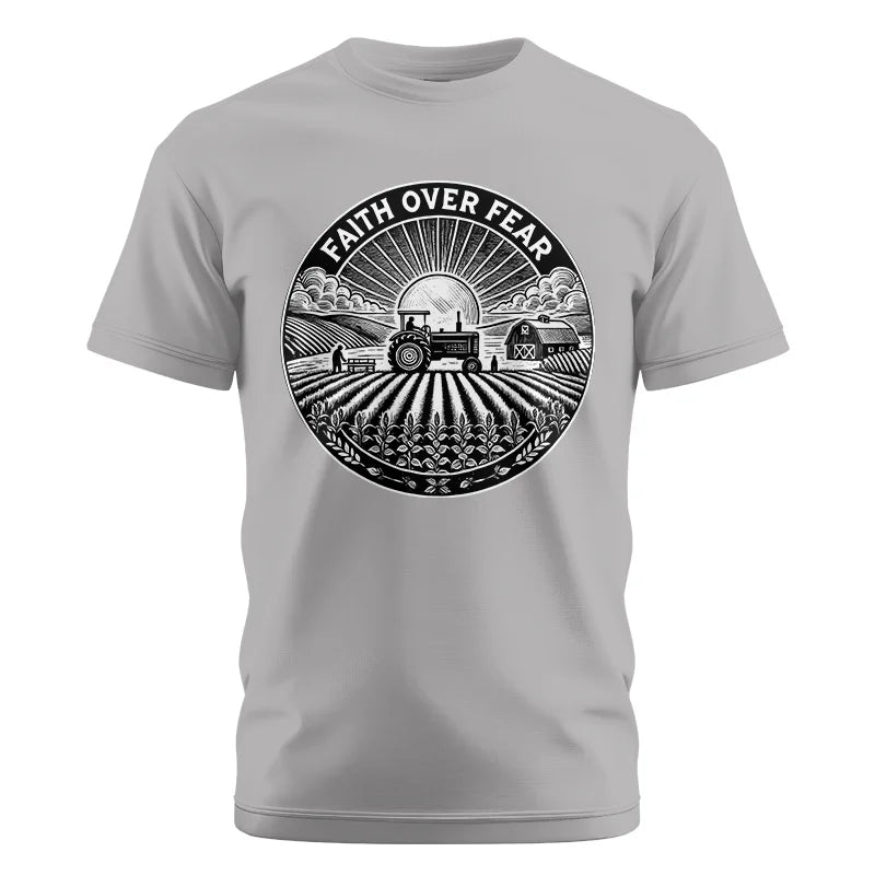 Image of Faith Over Fear - Unisex Cotton Crew Tee