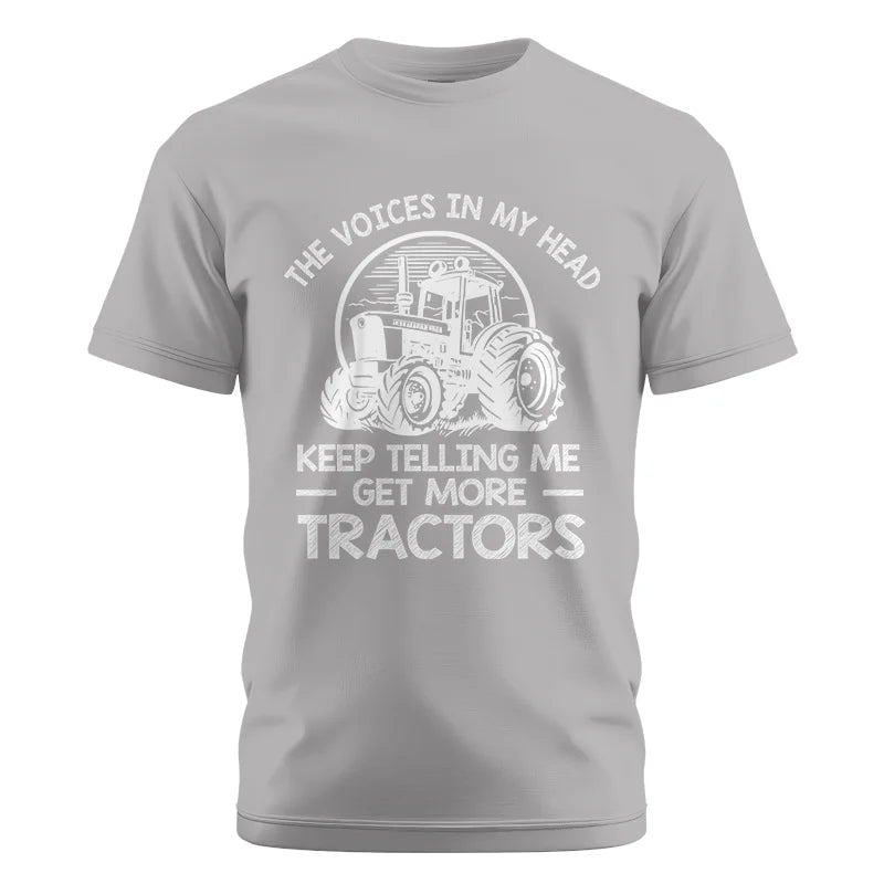 Image of Get More Tractor 1 - Unisex Cotton Crew Tee