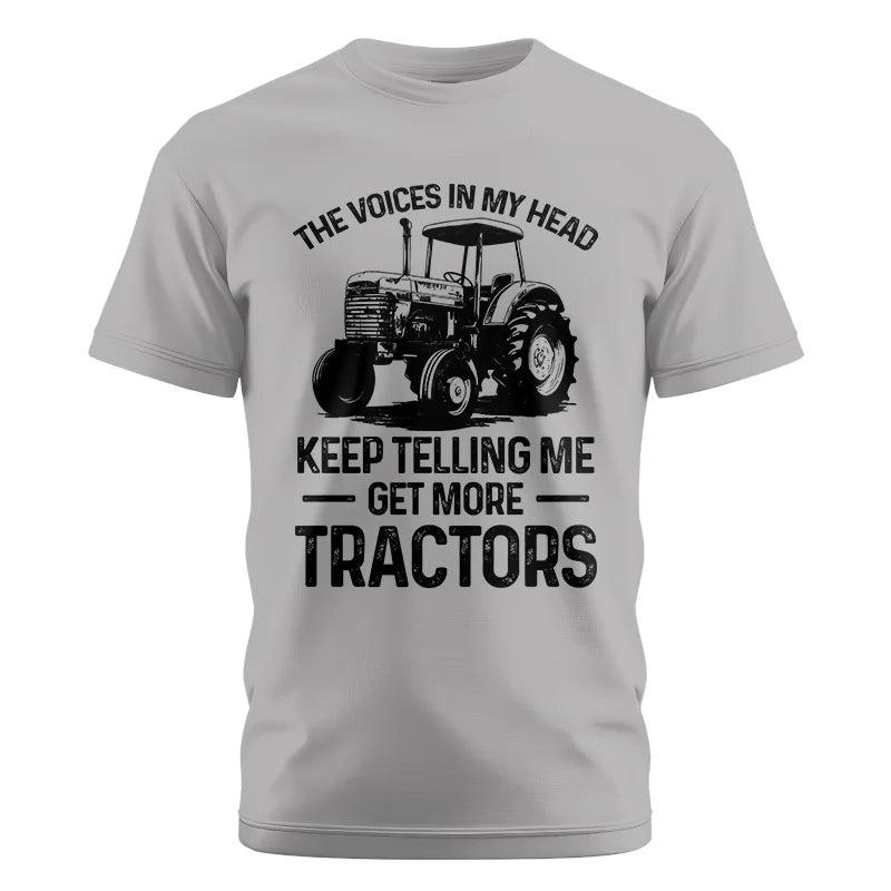 Image of Get More Tractors 14 - Unisex Cotton Crew Tee