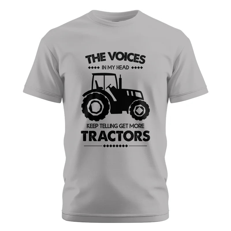 Image of Get More Tractors 15 - Unisex Cotton Crew Tee