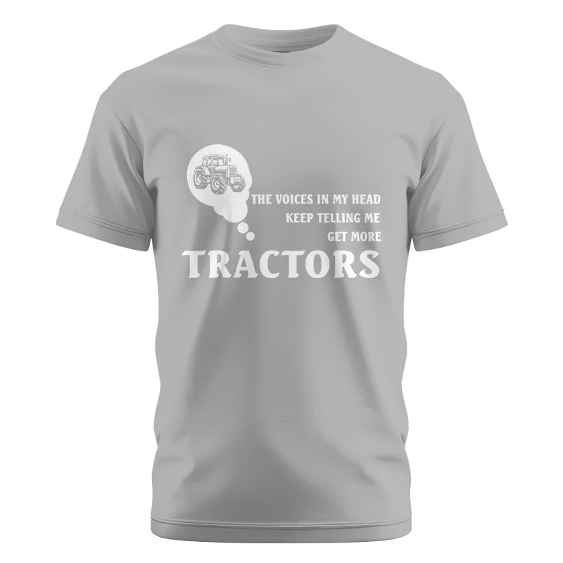 Image of Get More Tractors 5 - Unisex Cotton Crew Tee