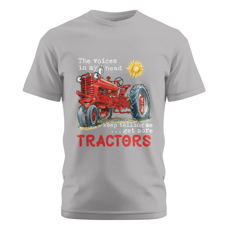 Image of Get More Tractors 6 - Unisex Cotton Crew Tee