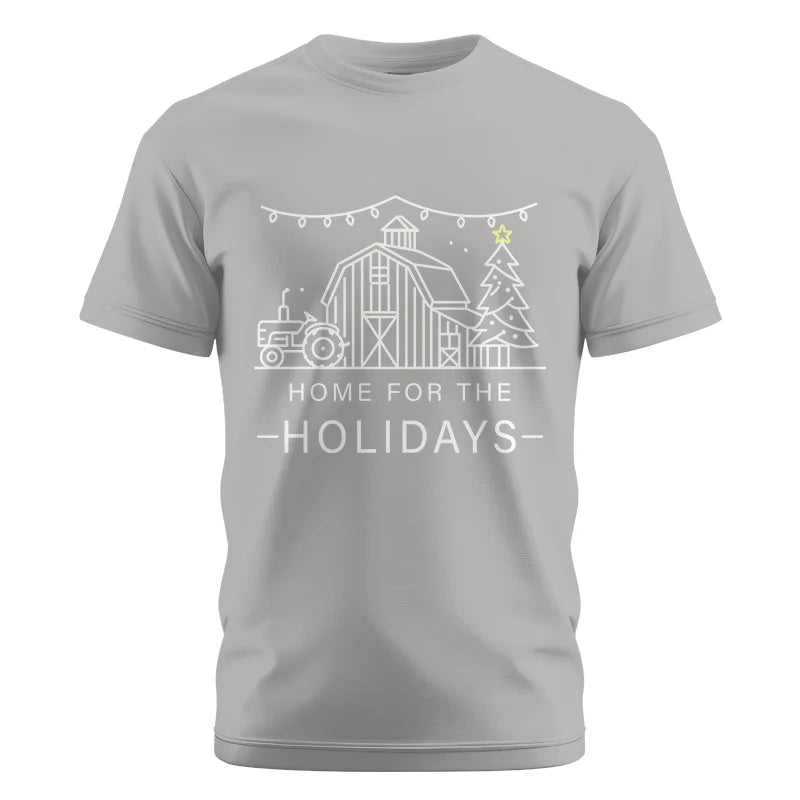 Image of Home For The Holidays - Unisex Cotton Crew Tee