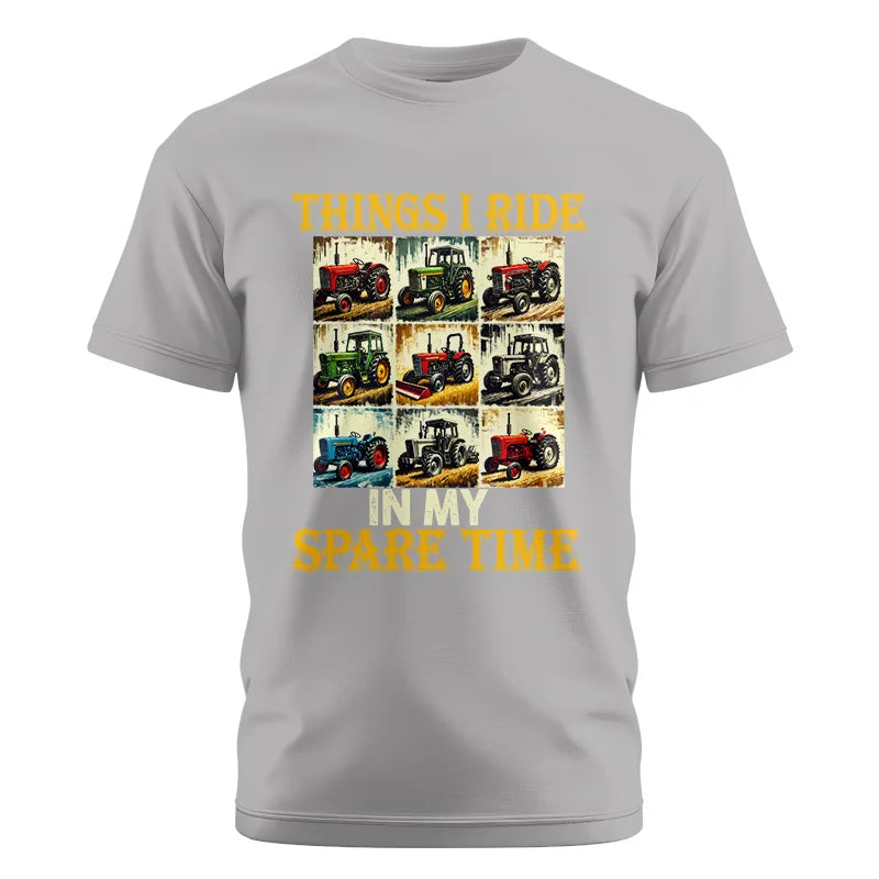 Things I Ride In My Spare Time 2 - Unisex Cotton Crew Tee