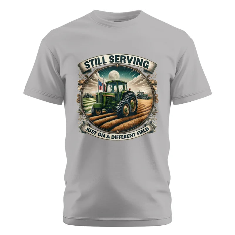 Veteran Farmer Still Serving 4 - Unisex Cotton Crew Tee