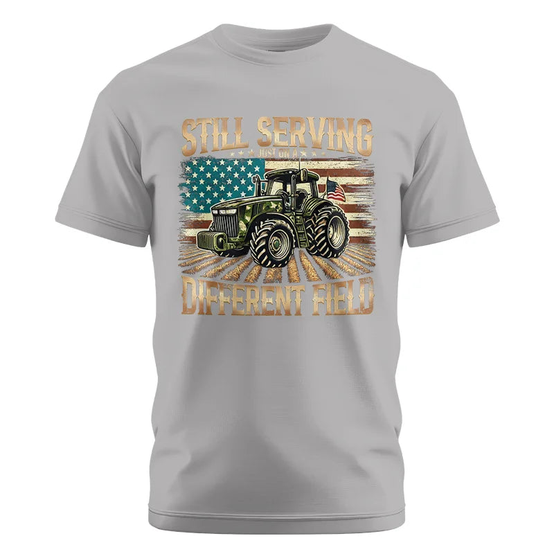 Veteran Farmer Still Serving 5 - Unisex Cotton Crew Tee