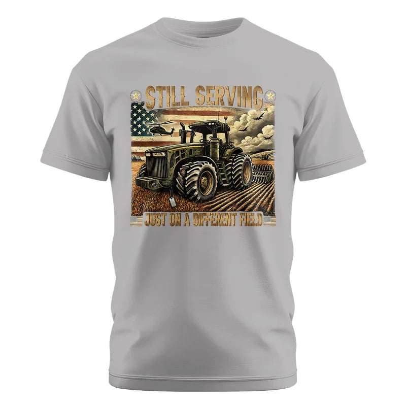 Veteran Farmer Still Serving 6 - Unisex Cotton Crew Tee