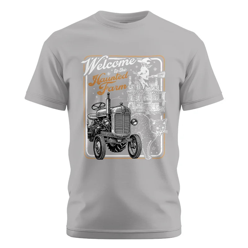 Welcome To The Haunted Farm 2 - Unisex Cotton Crew Tee