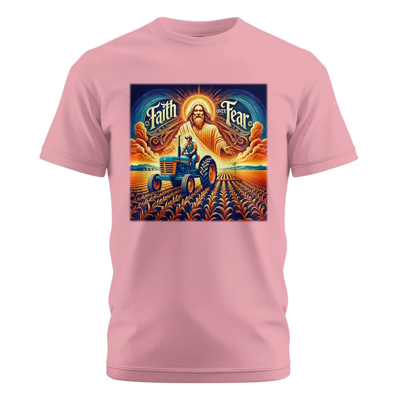 Image of Faith Over Fear 1 - Unisex Cotton Crew Tee