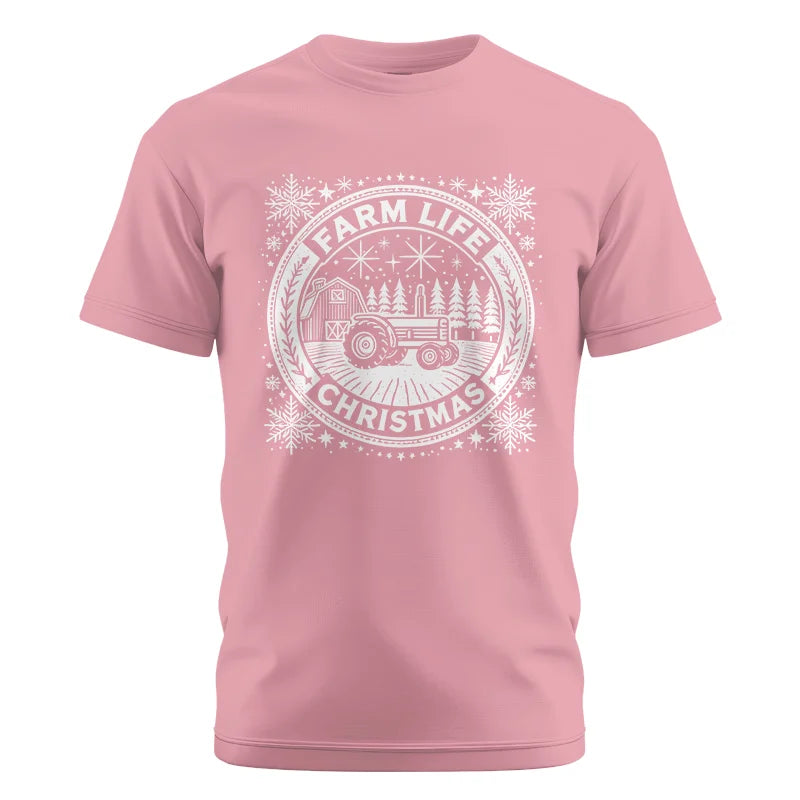 Farm Life Christmas 2 - Unisex Cotton Crew Tee